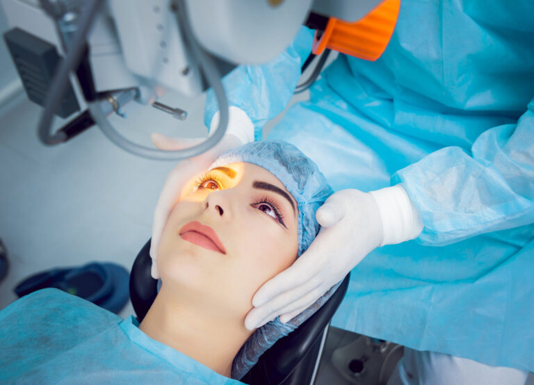 LASIK-Augenoperation